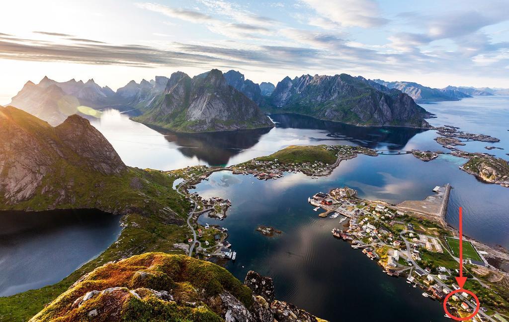 Reine Retro Villa - Cozy Villa With A Fantastic View Exterior photo