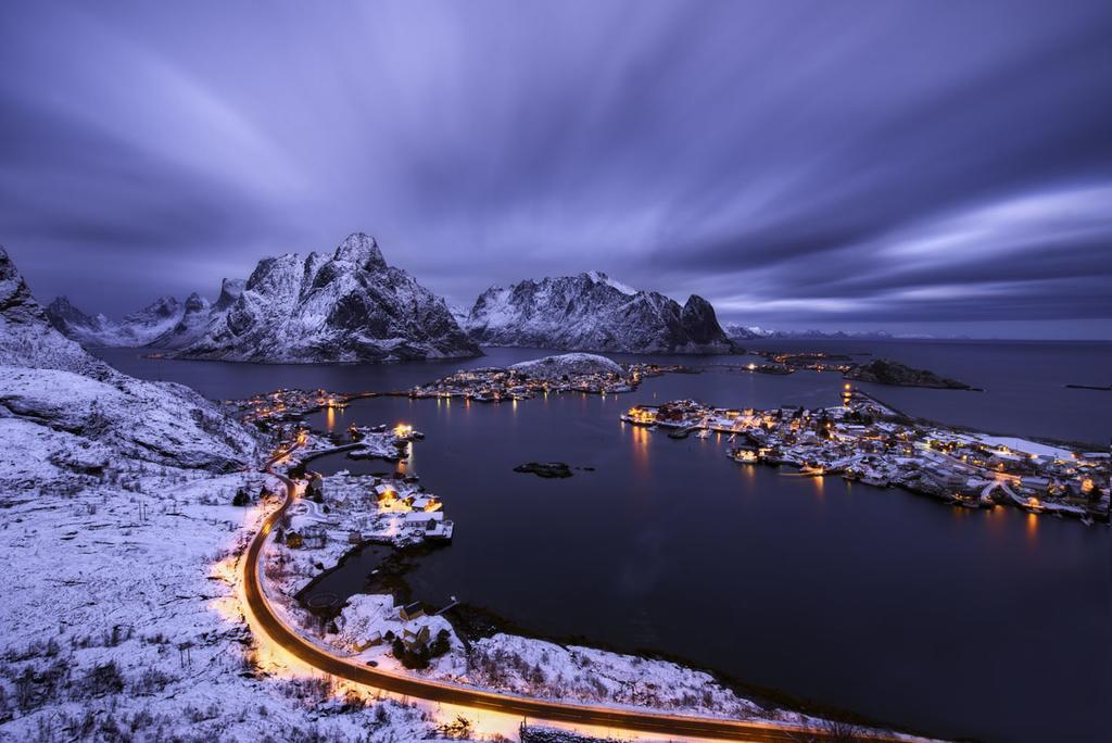Reine Retro Villa - Cozy Villa With A Fantastic View Exterior photo